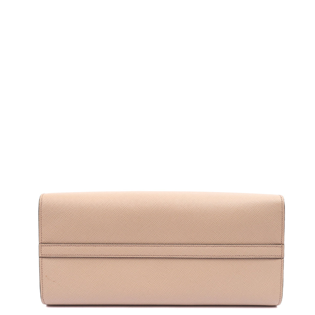 Prada Tote Saffiano Monochrome Bag in Powder Pink, Saffiano Leather