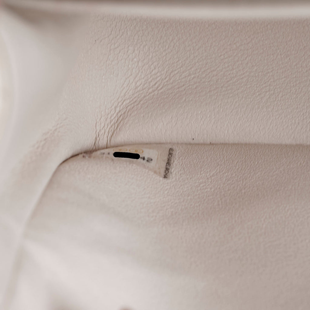Chanel Classic Flap Small Lambskin Chevron Cream - Series 31