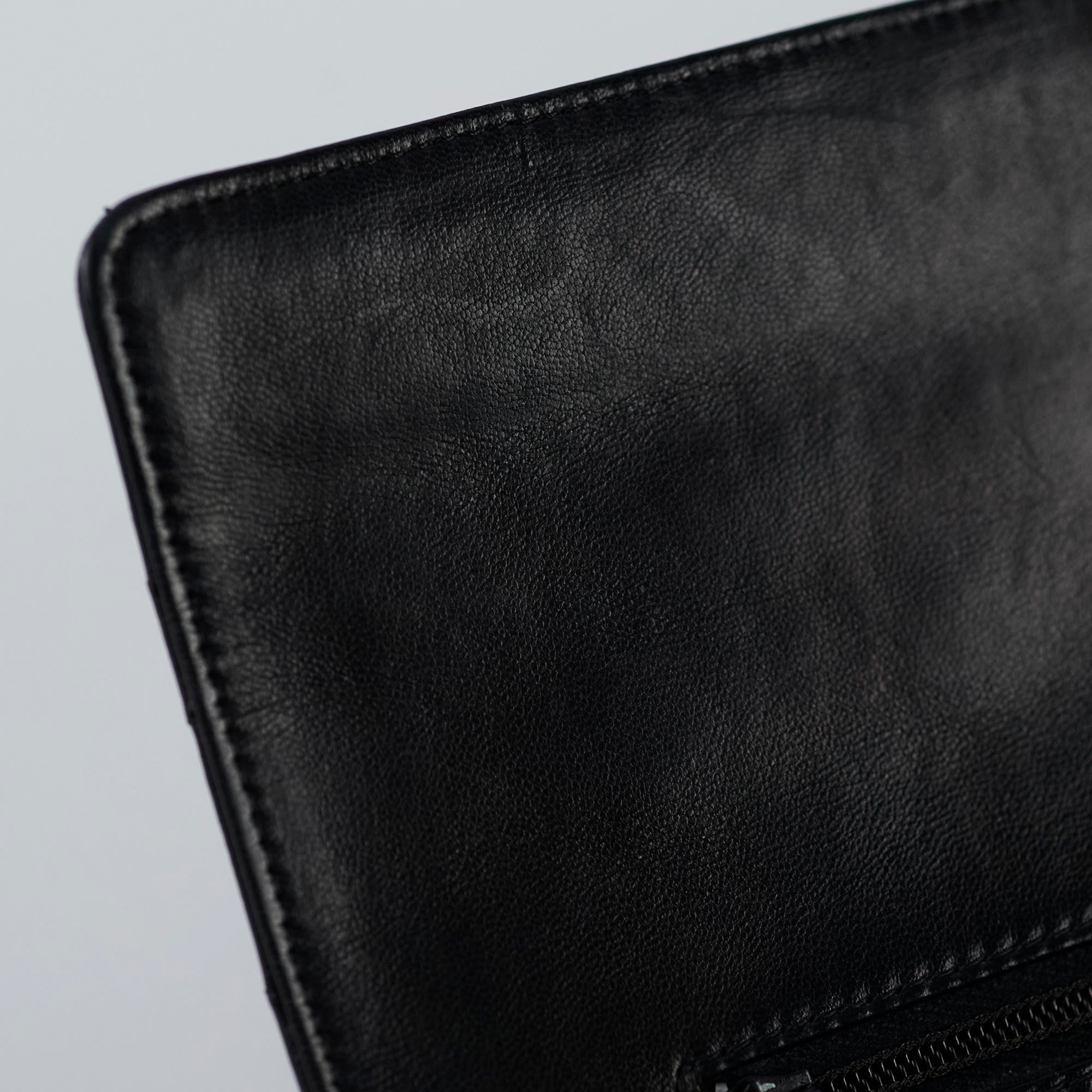 Chanel Vintage Medium Classic Flap Bag Black