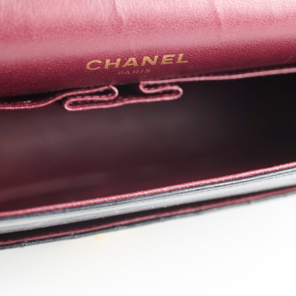 Chanel Vintage Medium Classic Flap Bag Black