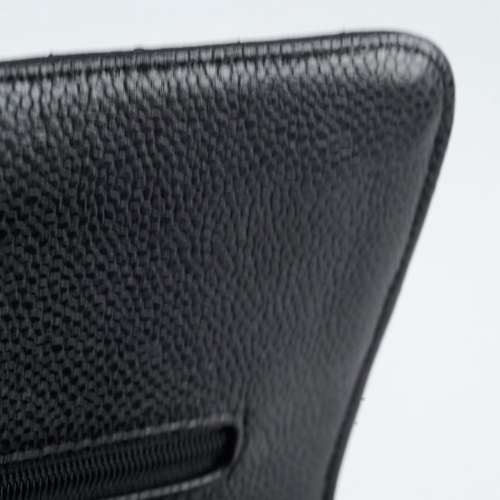Chanel Medium Classic Flap Black Caviar GHW 25 series