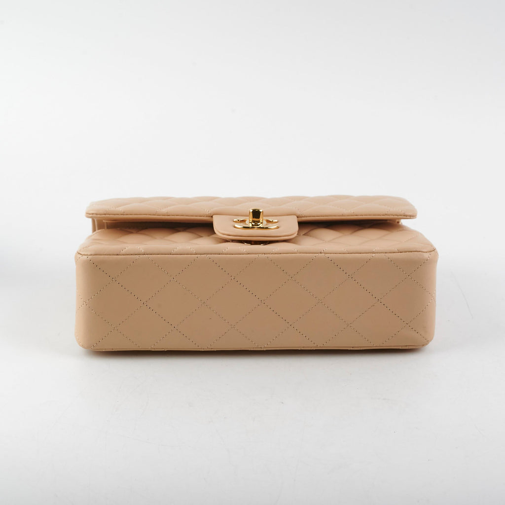 ITEM 17 - Chanel Small Double Classic Flap Beige 29series