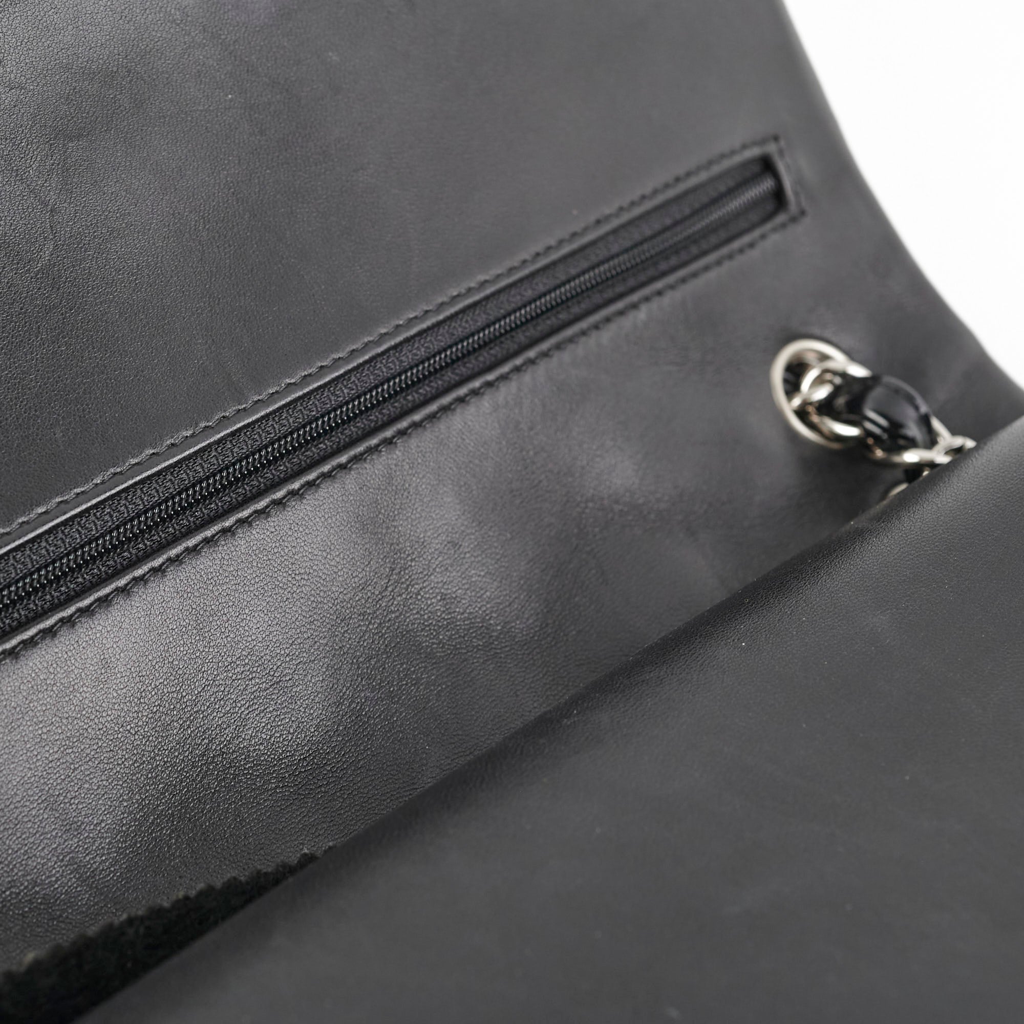 Chanel Jumbo Classic Flap Patent Black- Series 15