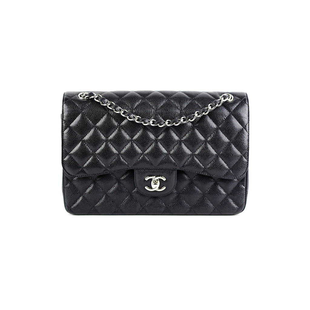 Chanel Classic Flap Jumbo Caviar Black