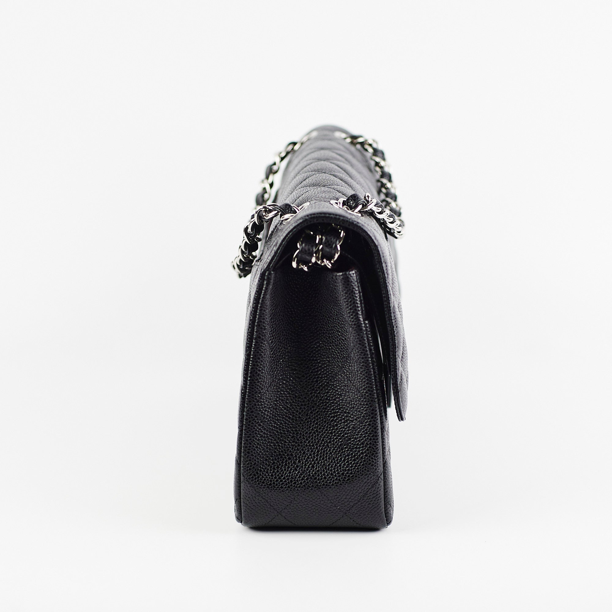 Chanel Classic Flap Jumbo Caviar Black