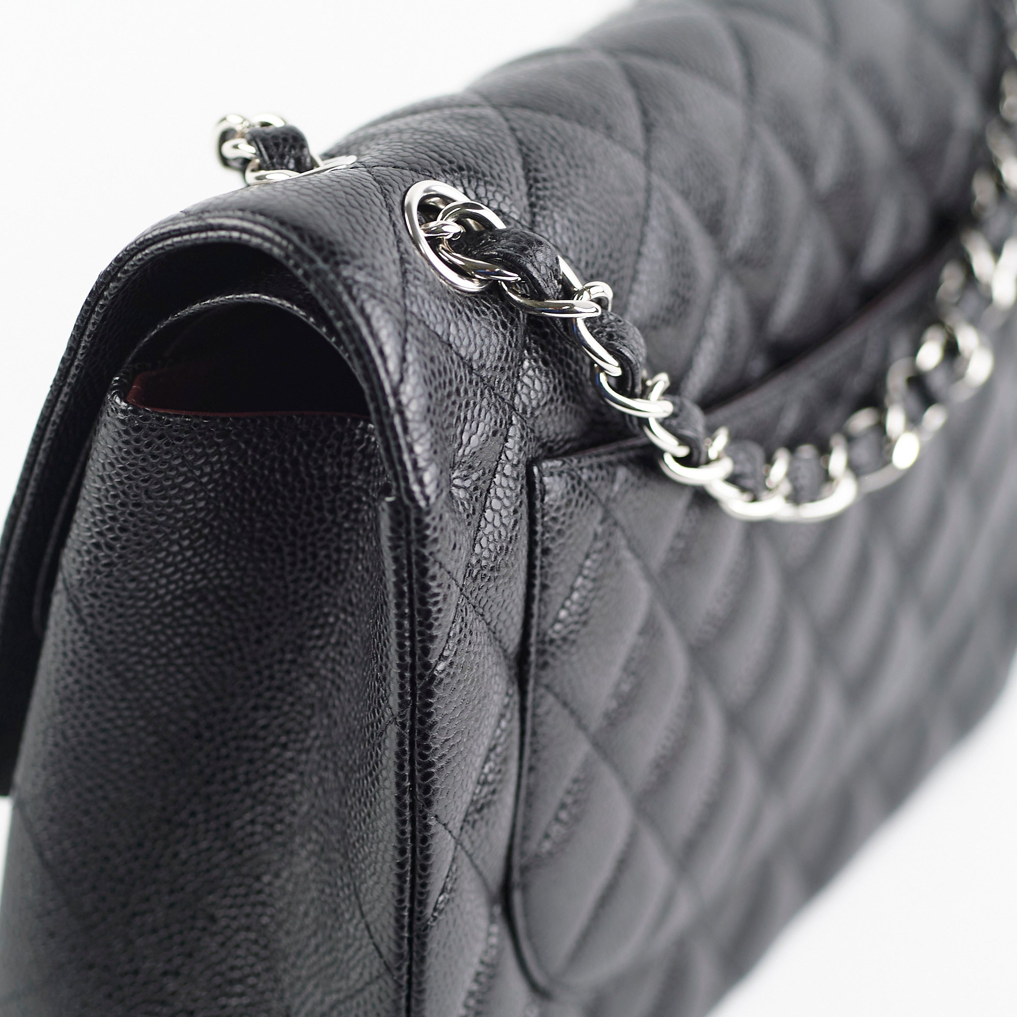 Chanel Classic Flap Jumbo Caviar Black