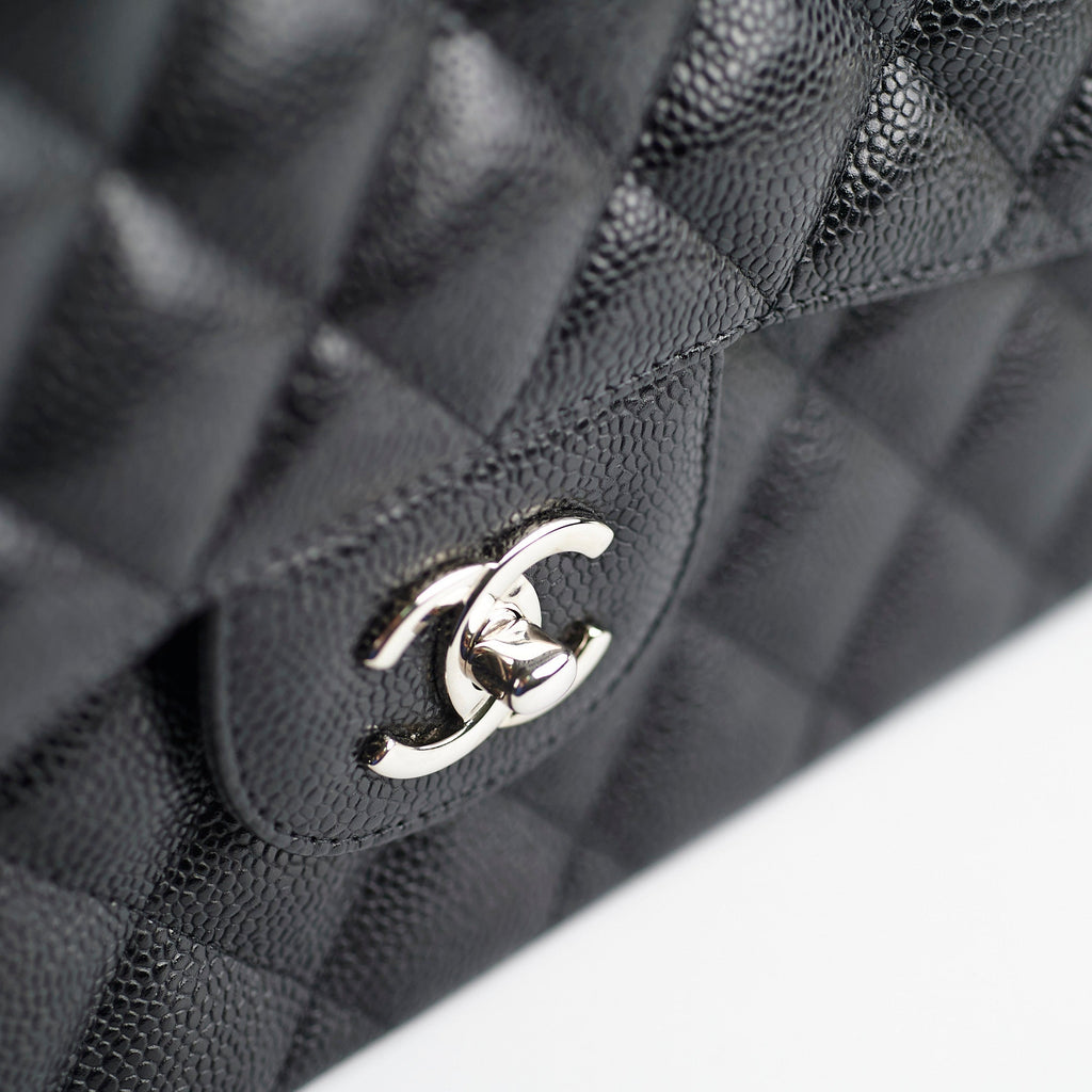 Chanel Classic Flap Jumbo Caviar Black