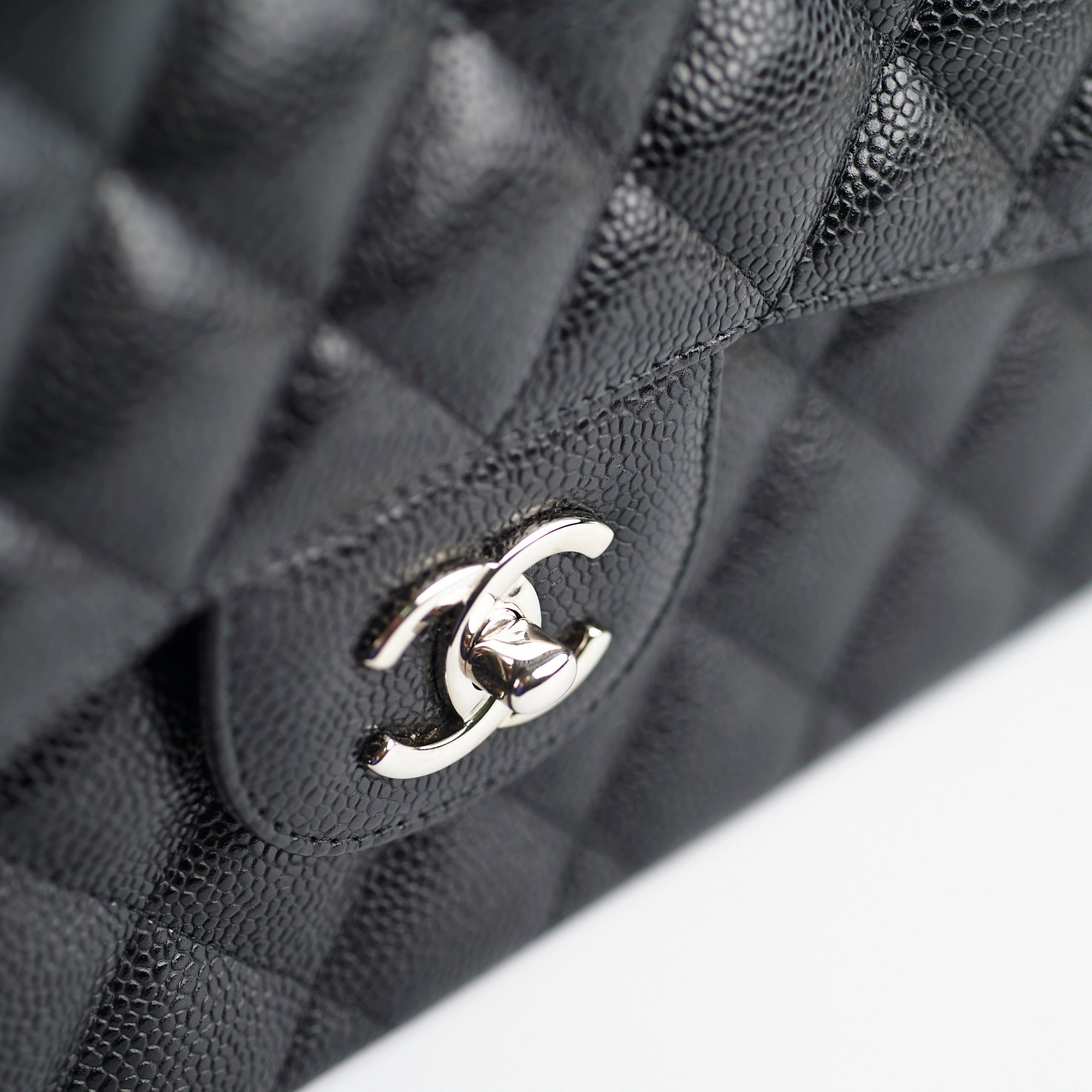 Chanel Classic Flap Jumbo Caviar Black