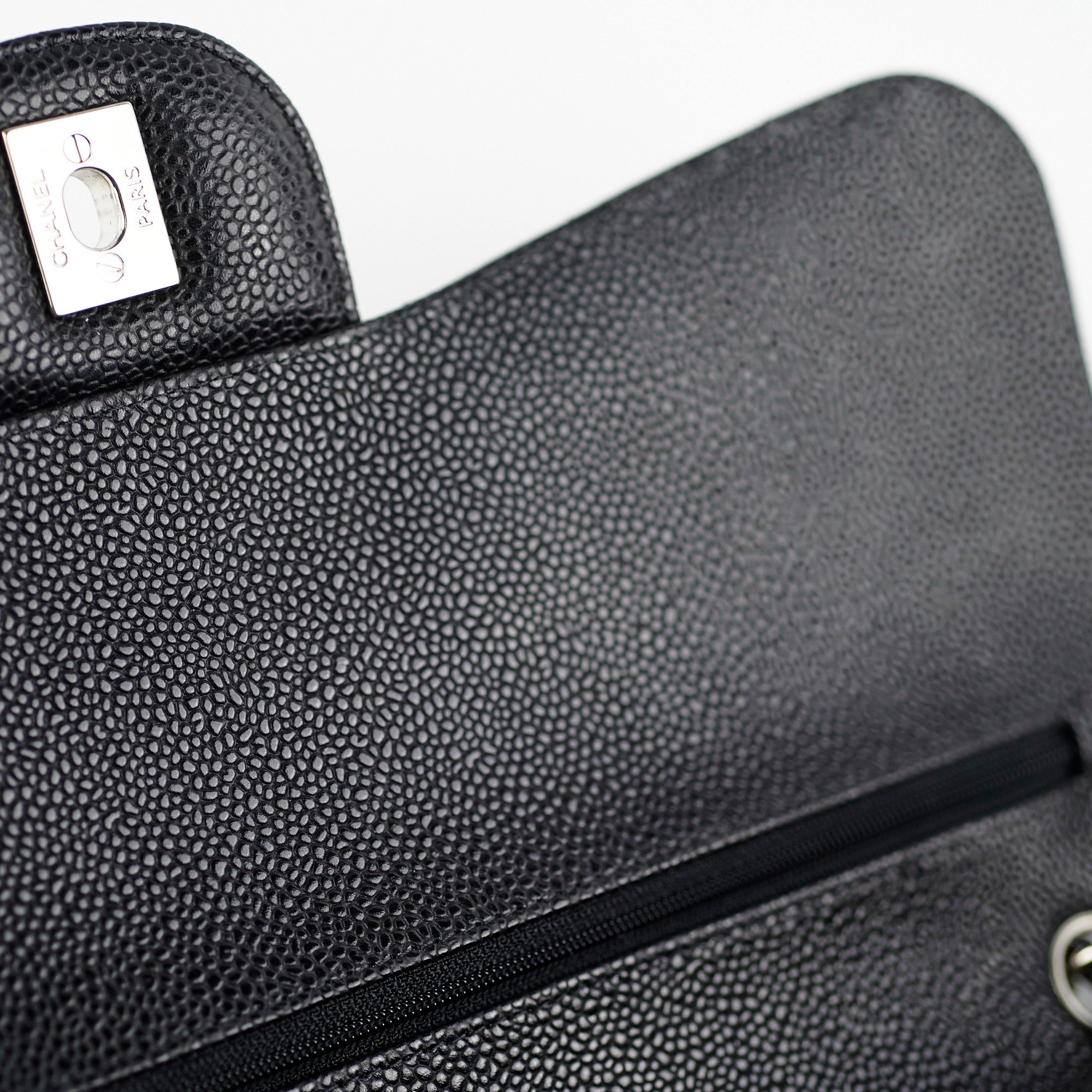 Chanel Classic Flap Jumbo Caviar Black