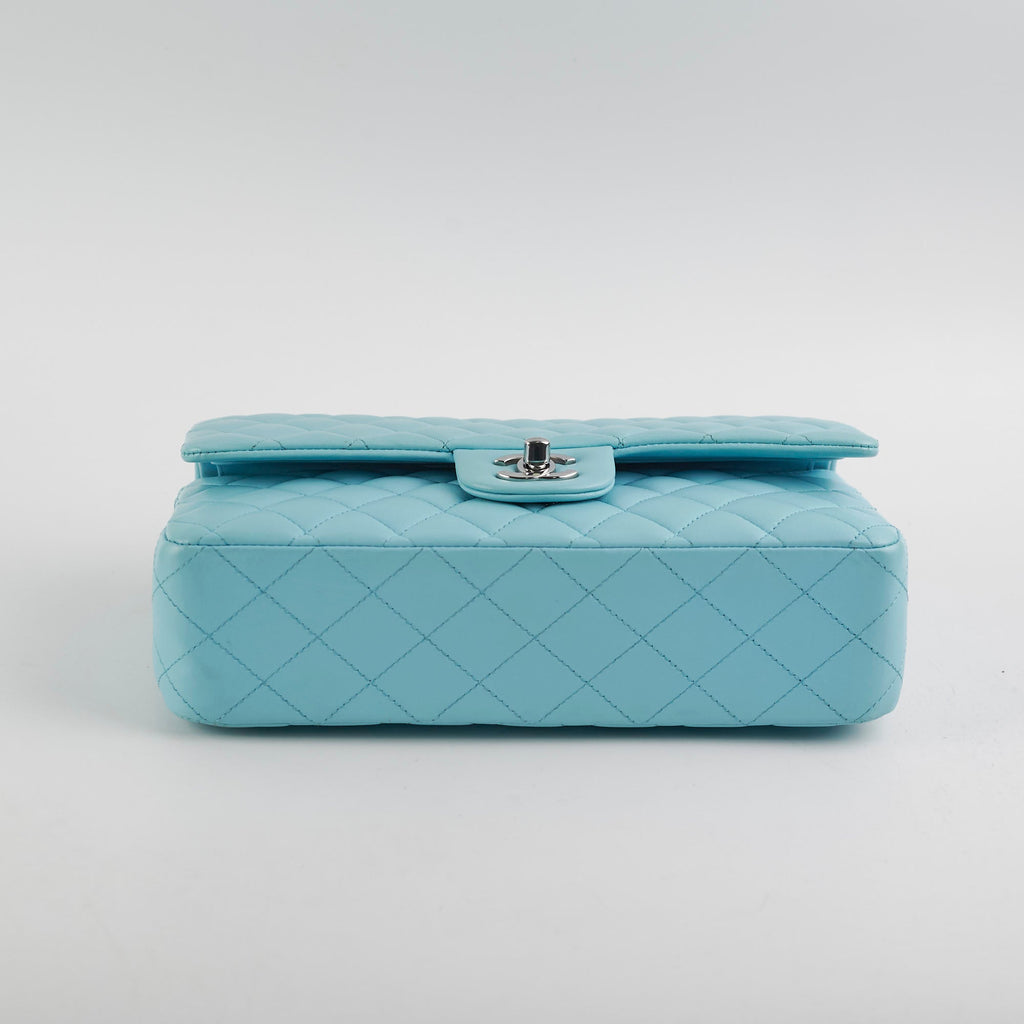 Chanel Classic Flap Medium/Large Light Blue - Series 31