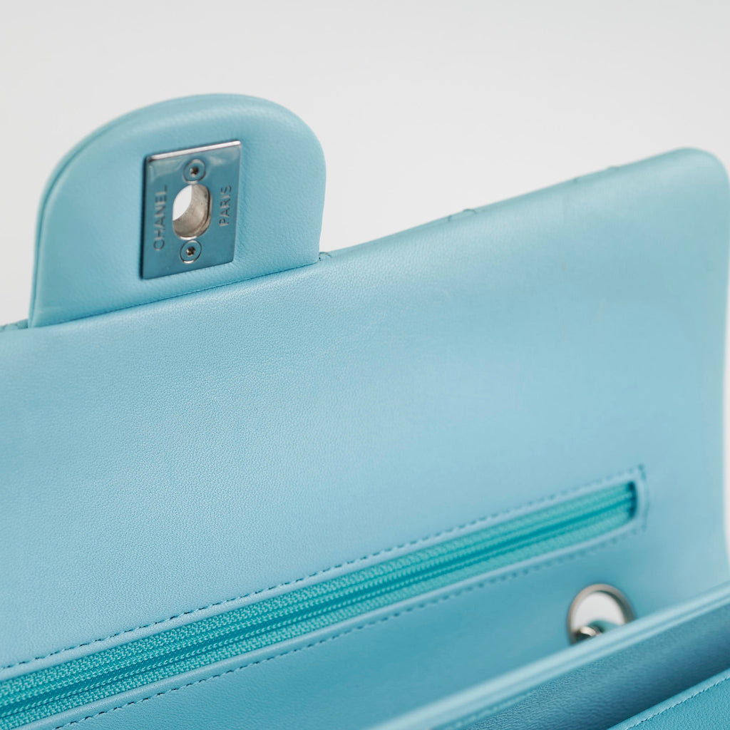 Chanel Classic Flap Medium/Large Light Blue - Series 31