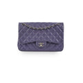 Chanel Jumbo Double Classic Flap Purple