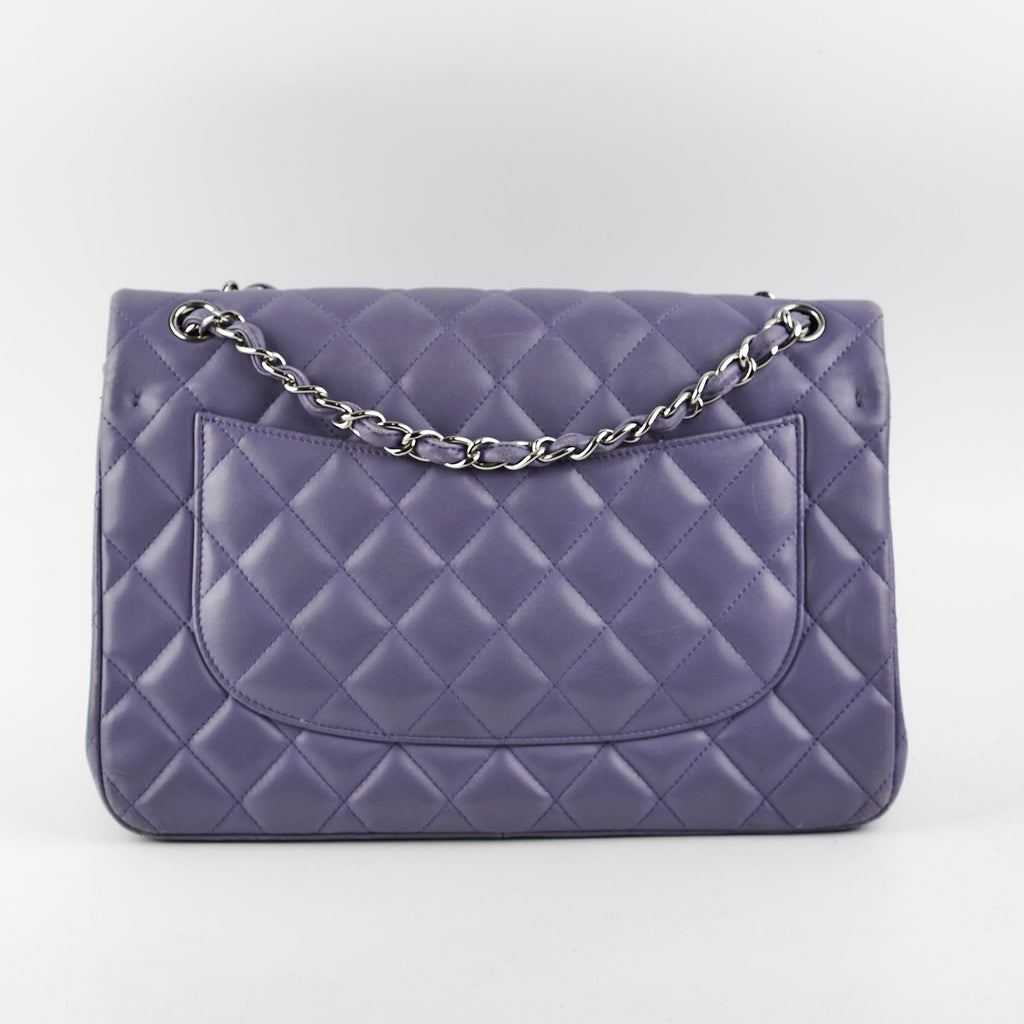 Chanel Jumbo Double Classic Flap Purple