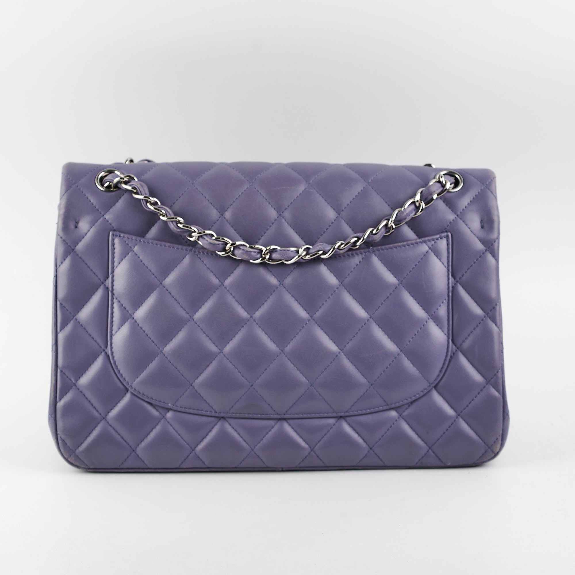 Chanel Jumbo Double Classic Flap Purple