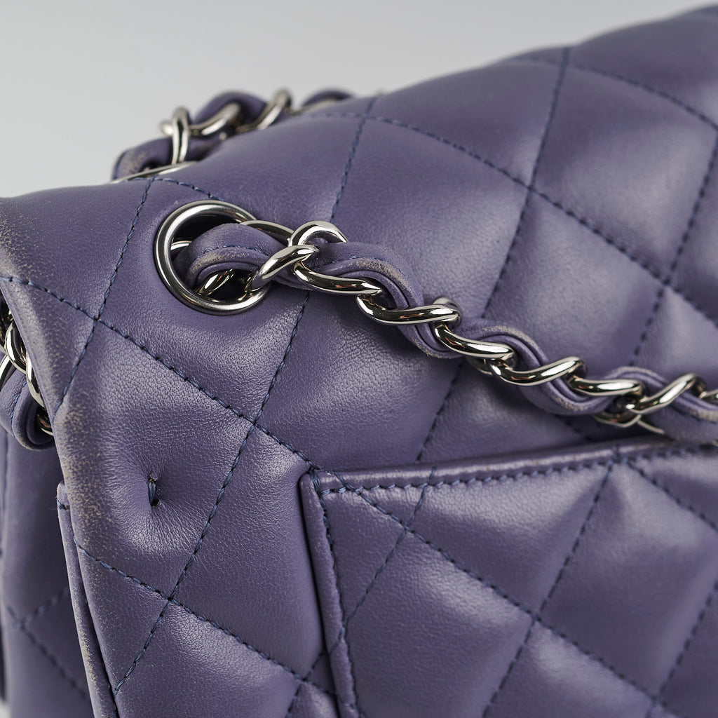 Chanel Jumbo Double Classic Flap Purple