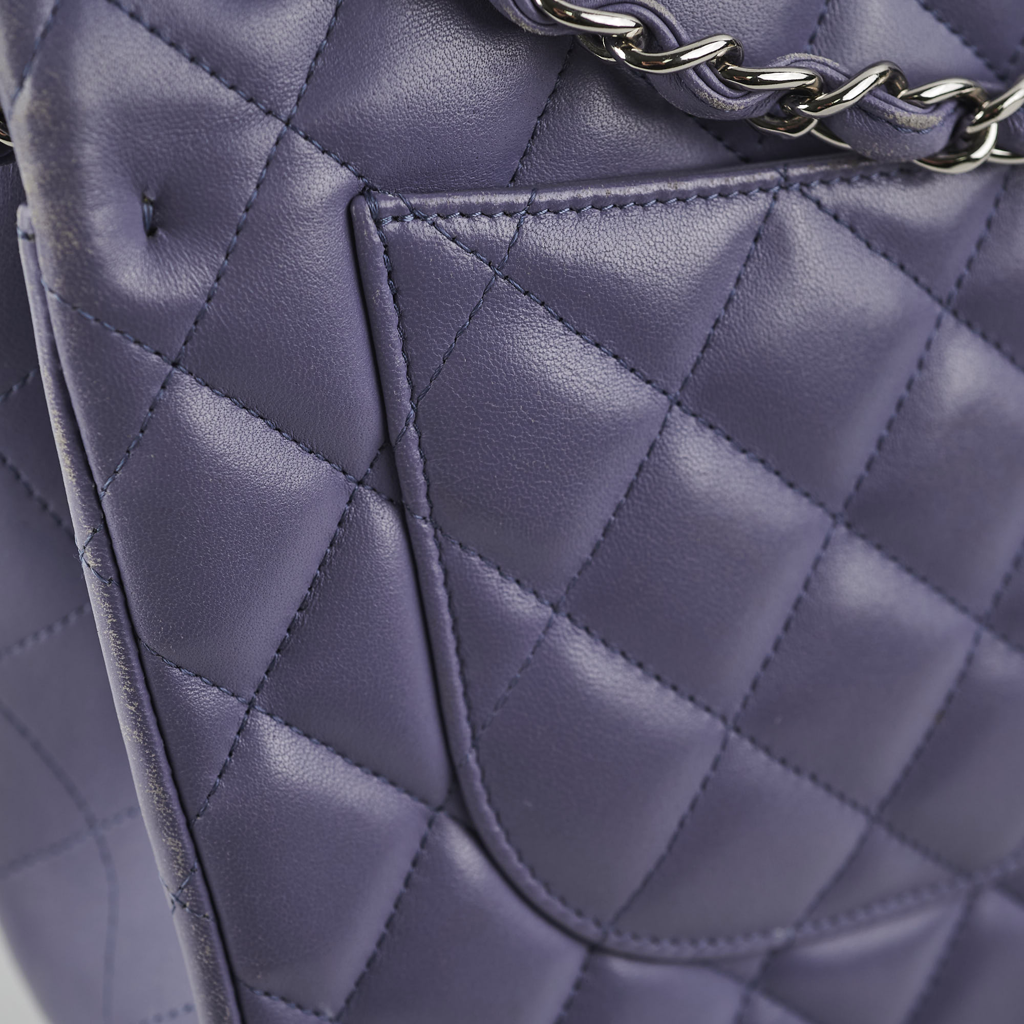 Chanel Jumbo Double Classic Flap Purple
