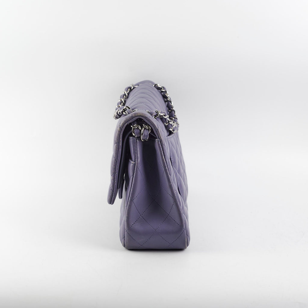 Chanel Jumbo Double Classic Flap Purple