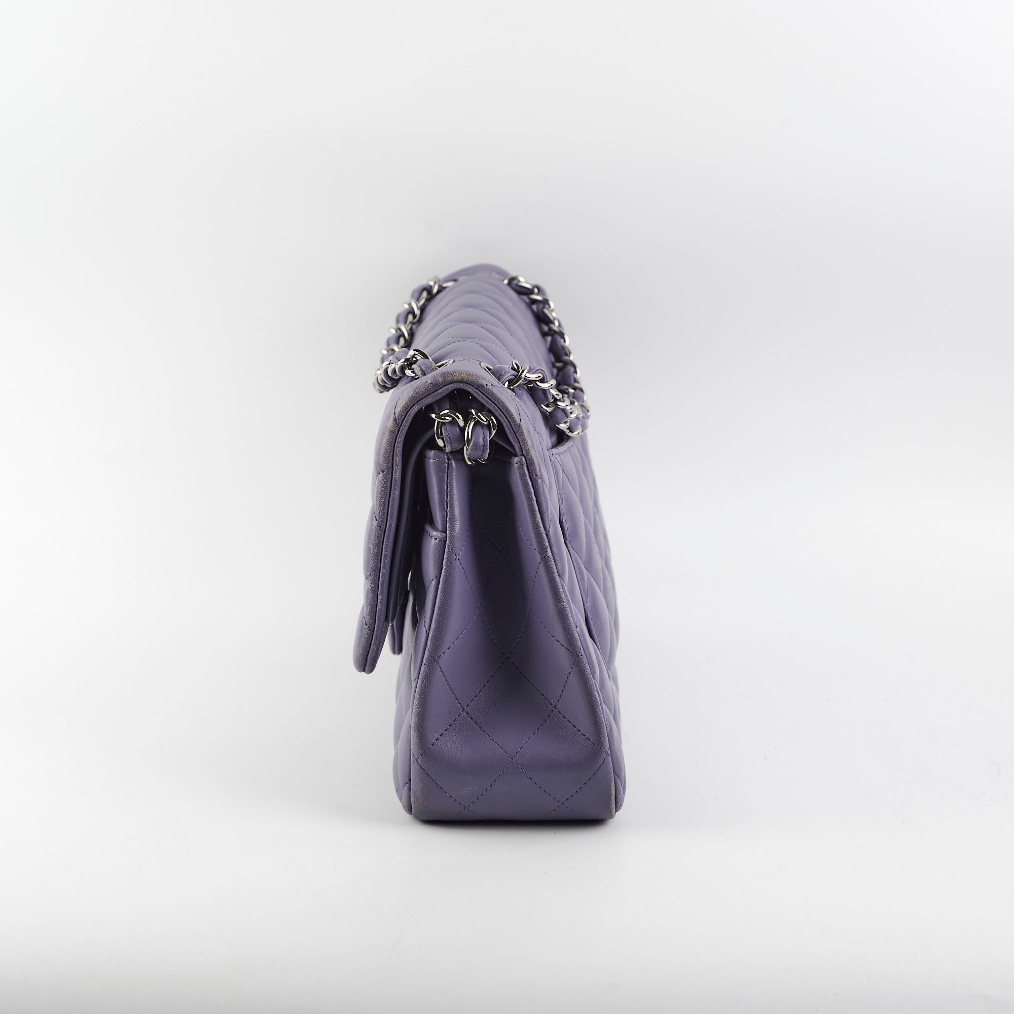 Chanel Jumbo Double Classic Flap Purple