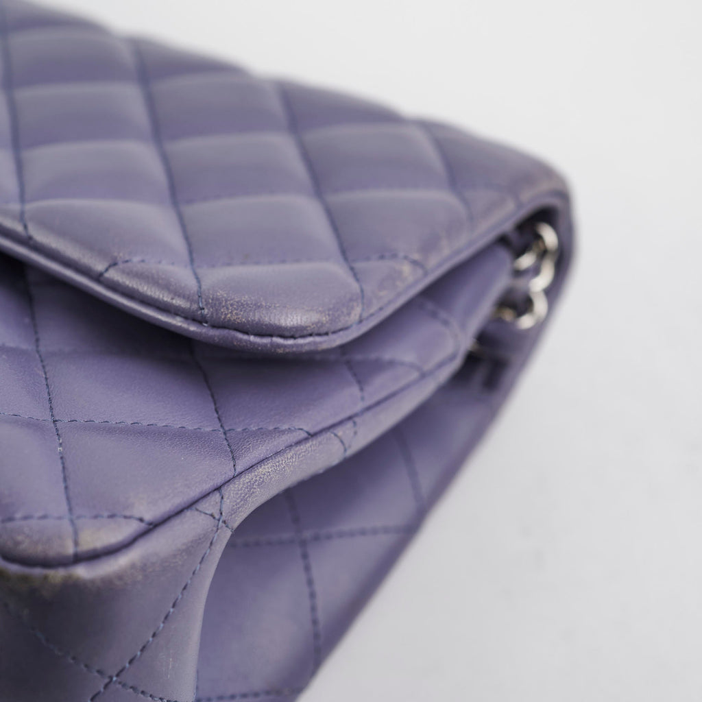 Chanel Jumbo Double Classic Flap Purple