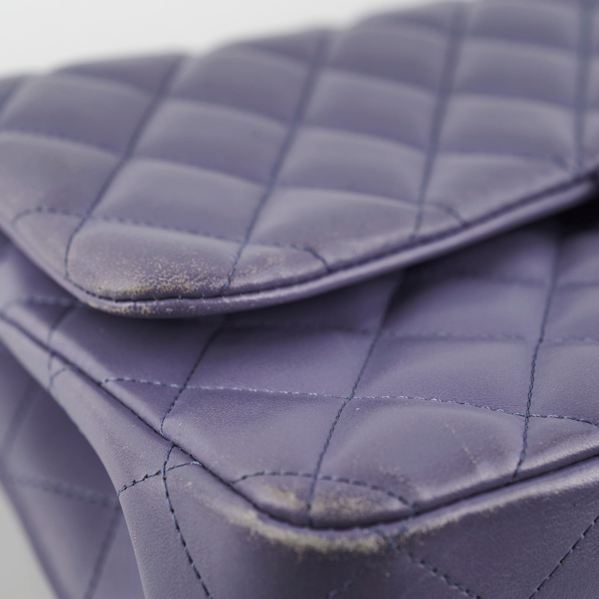 Chanel Jumbo Double Classic Flap Purple