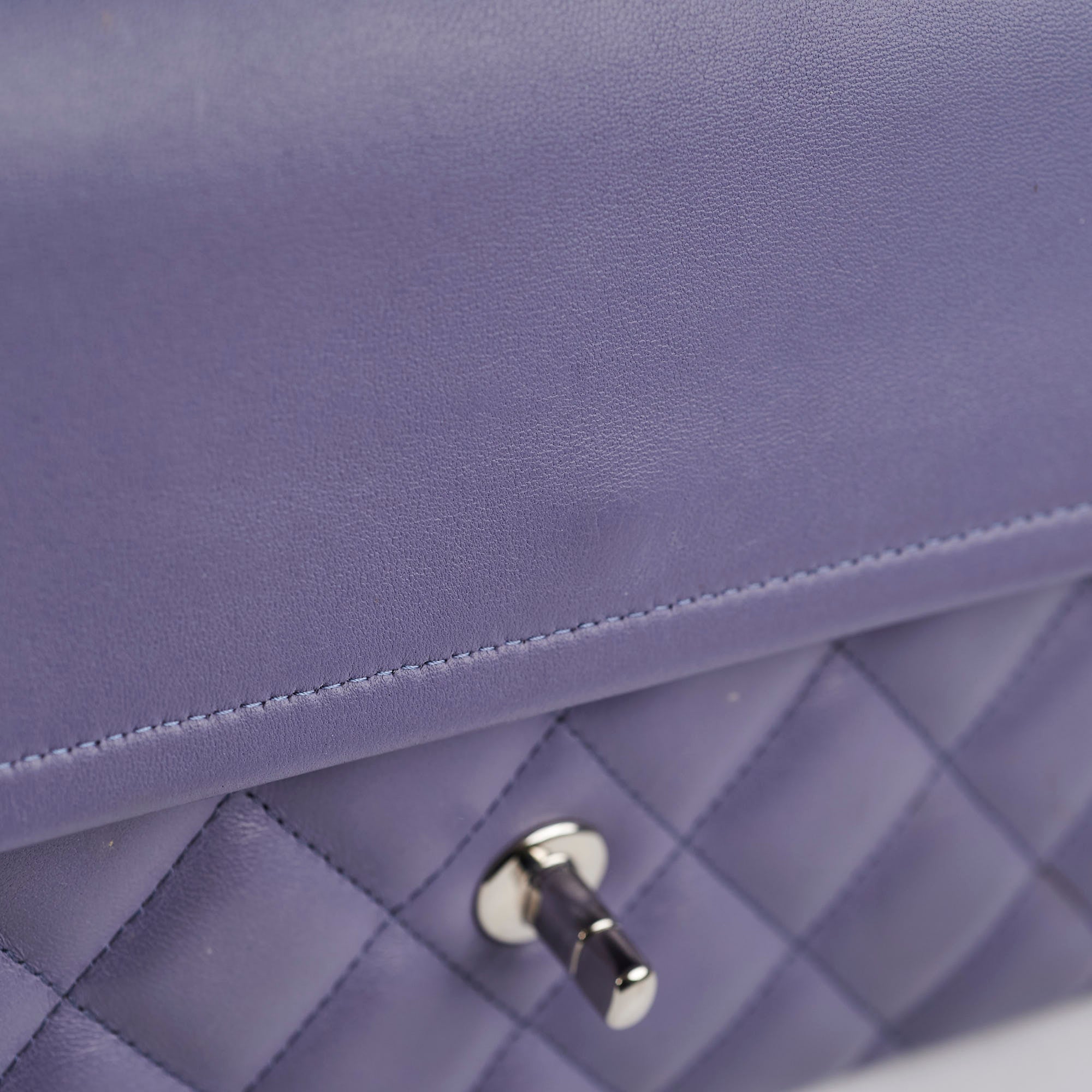 Chanel Jumbo Double Classic Flap Purple