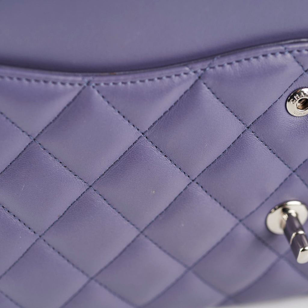 Chanel Jumbo Double Classic Flap Purple