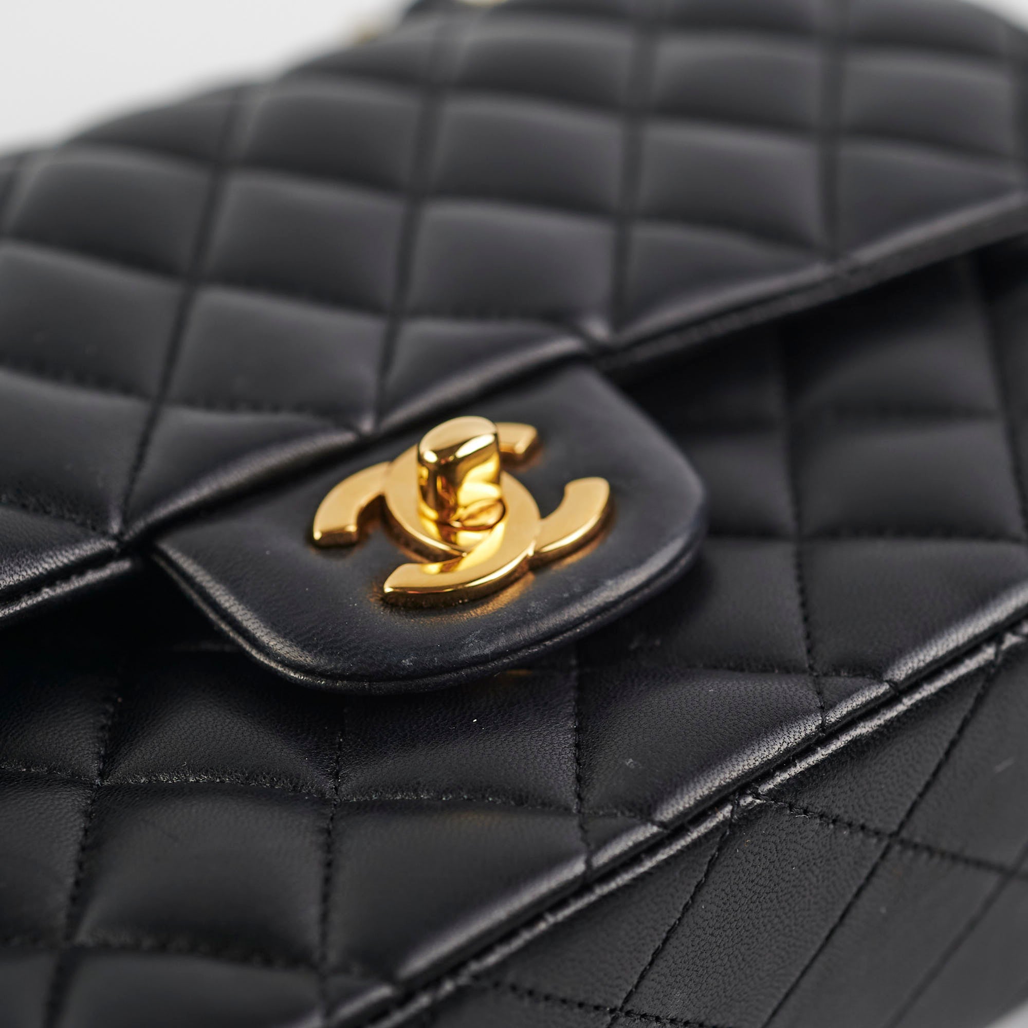 Chanel Medium/Large Classic Flap Black Lambskin