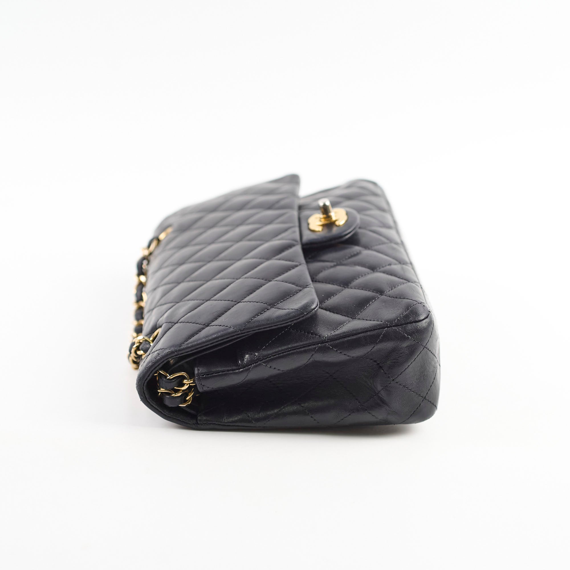 Chanel Medium/Large Double Classic Flap Black