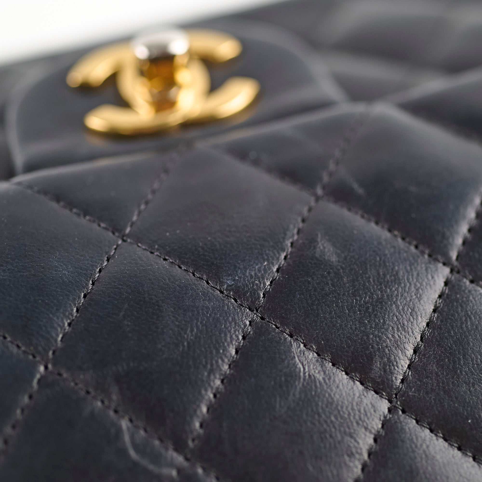 Chanel Medium/Large Double Classic Flap Black