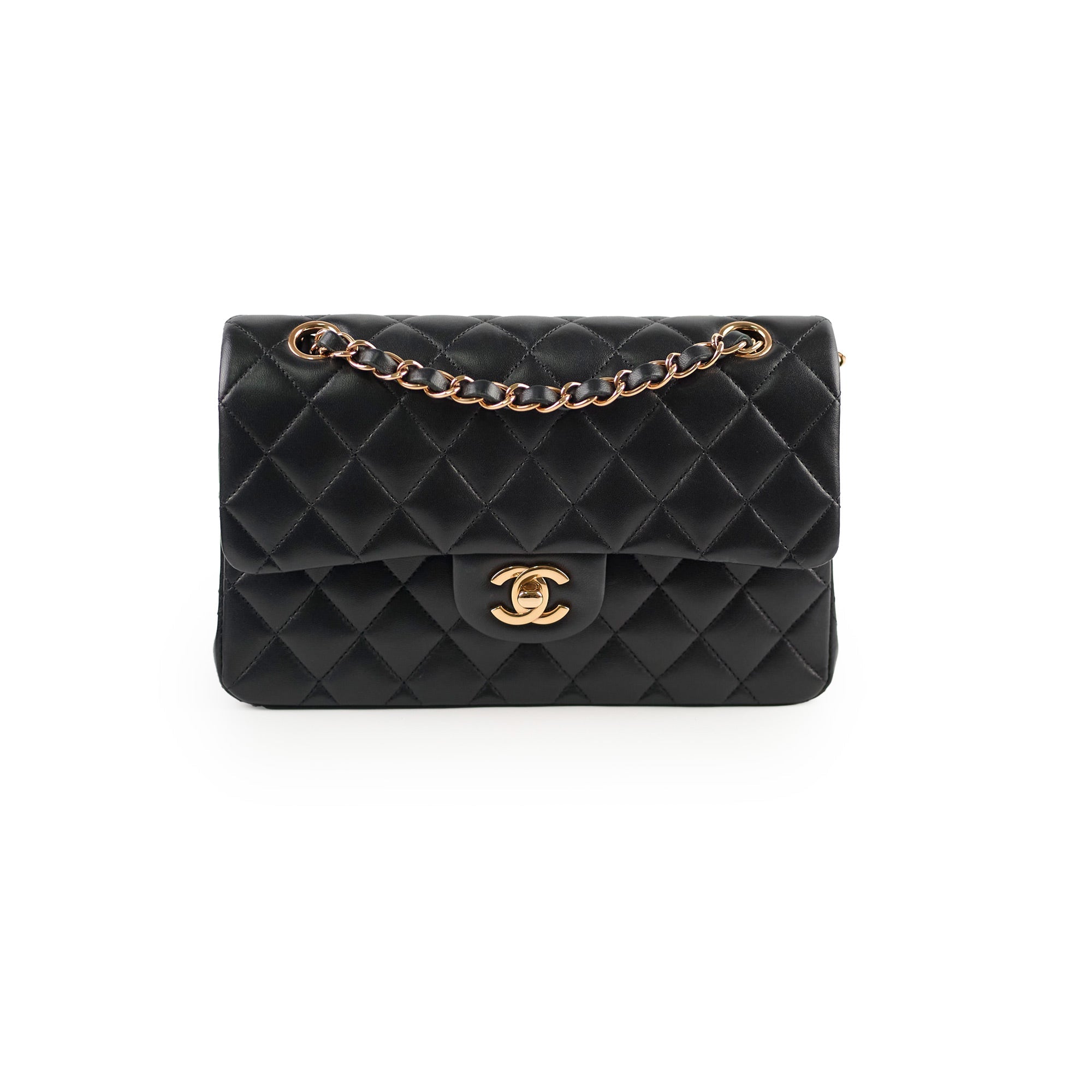Chanel Classic Flap Small Black (microchip)