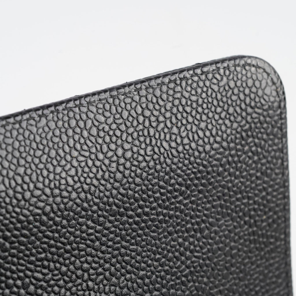 Chanel Classic Flap Medium/Large M/L Caviar Black (25 Series)