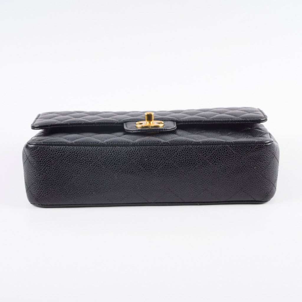 Chanel Caviar Medium/Large Classic Flap GHW Series 20