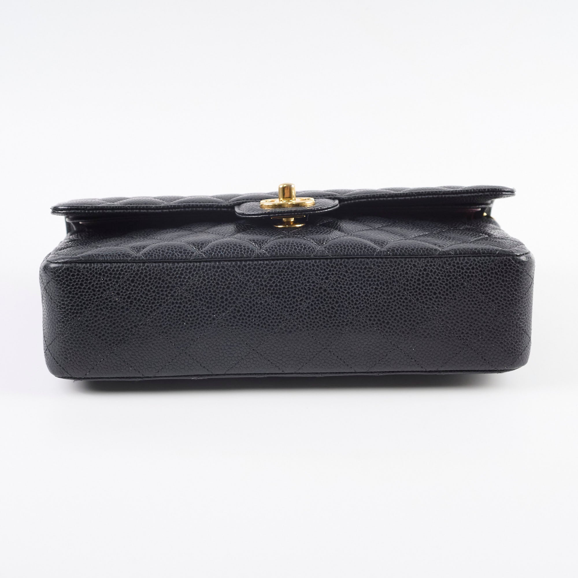 Chanel Caviar Medium Classic Flap Series 19