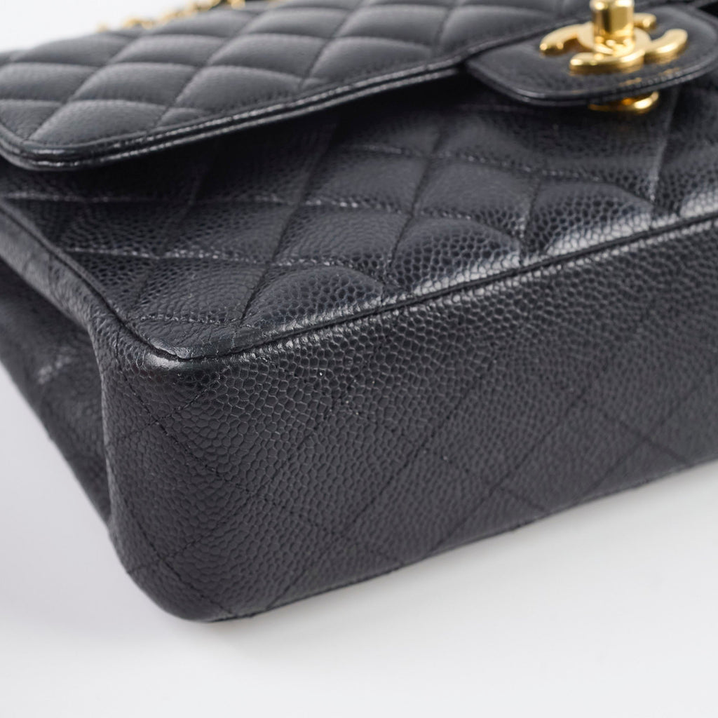 Chanel Caviar Medium Classic Flap Series 19
