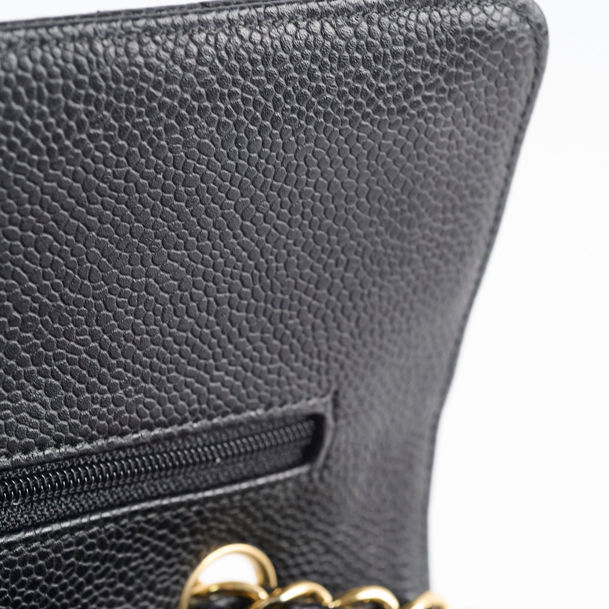 Chanel Caviar Medium Classic Flap Series 19