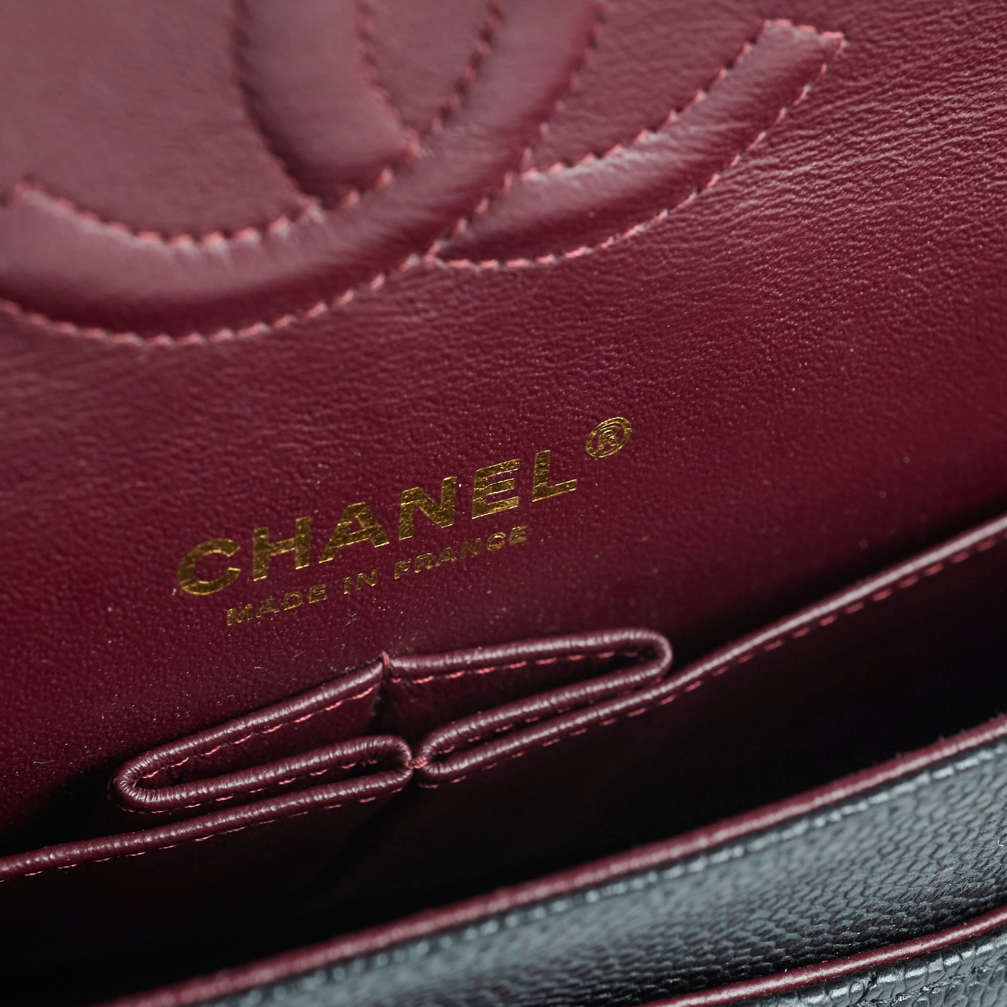 Chanel Caviar Medium Classic Flap Series 19