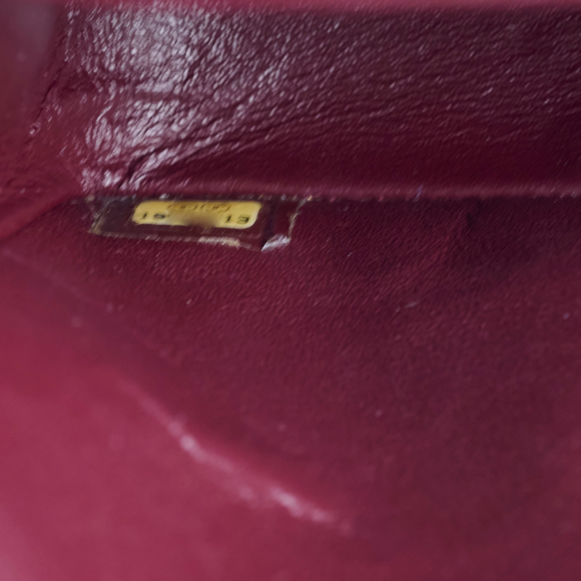 Chanel Caviar Medium Classic Flap Series 19