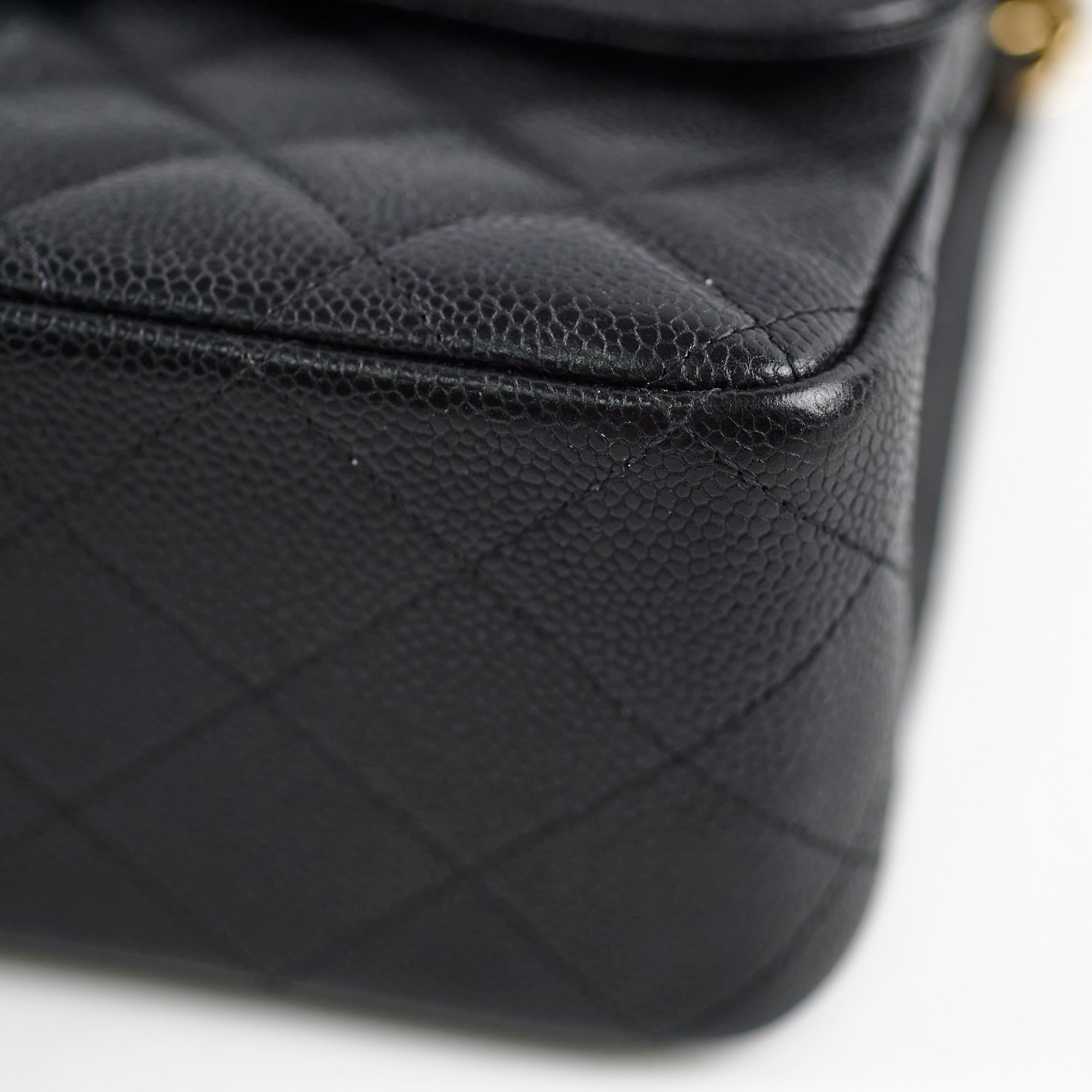 Chanel Caviar Jumbo Double Classic Flap Black