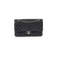 Chanel Medium Classic Flap Black Caviar SHW
