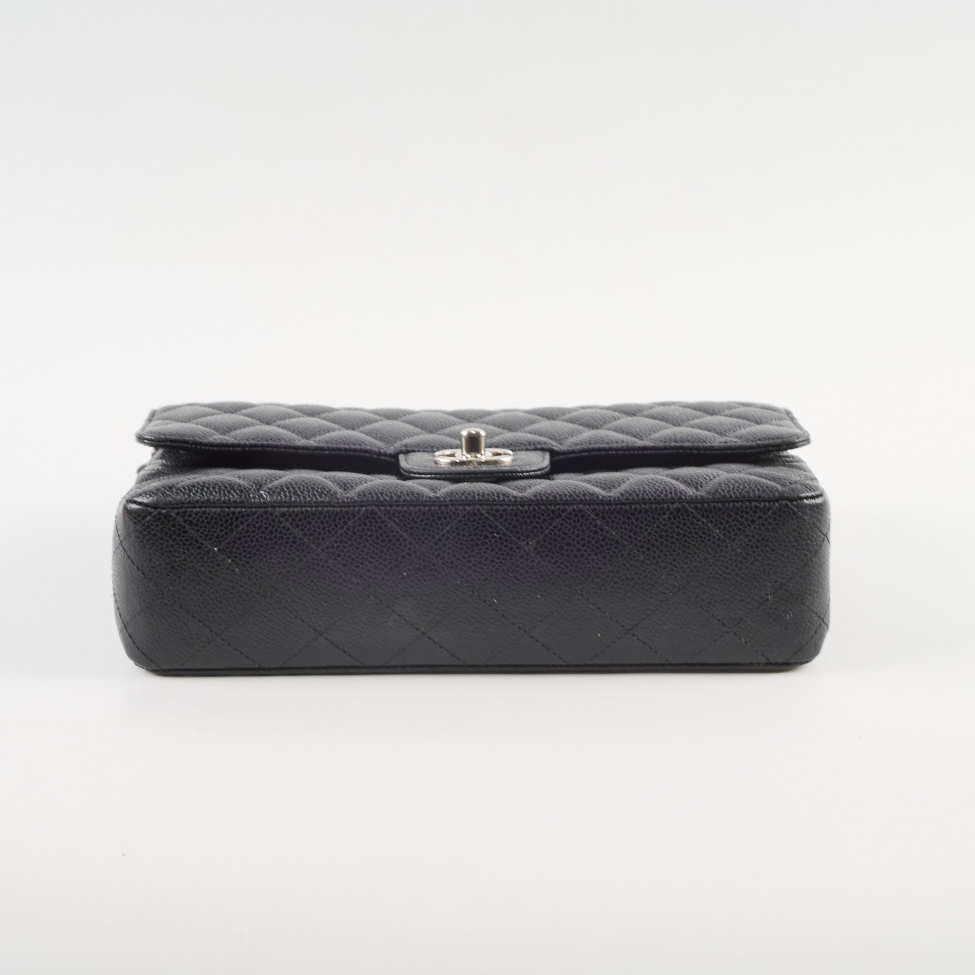 Chanel Medium Classic Flap Black Caviar SHW