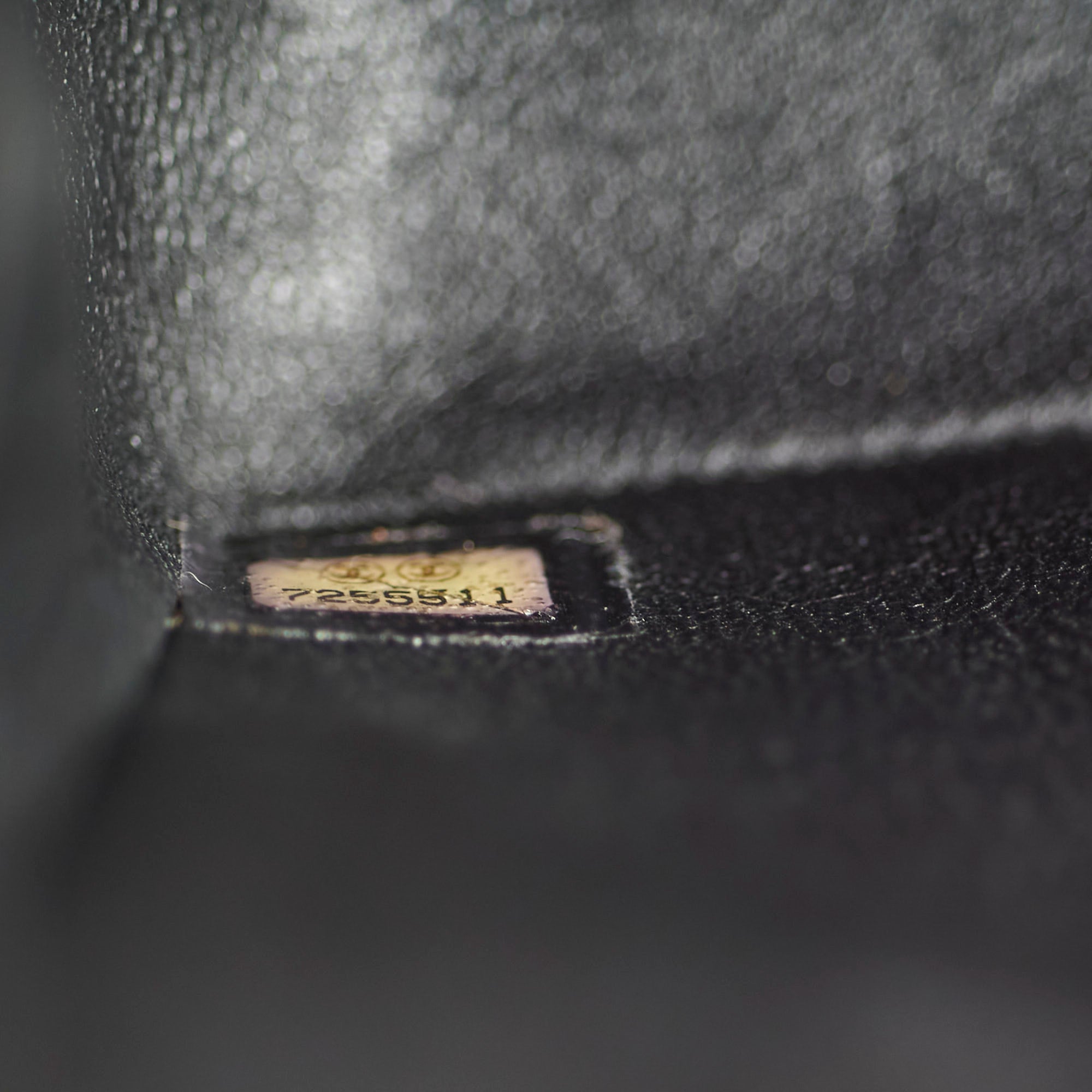 Chanel Vintage Small Caviar Classic Flap Black 24k Gold Plating 7 Series