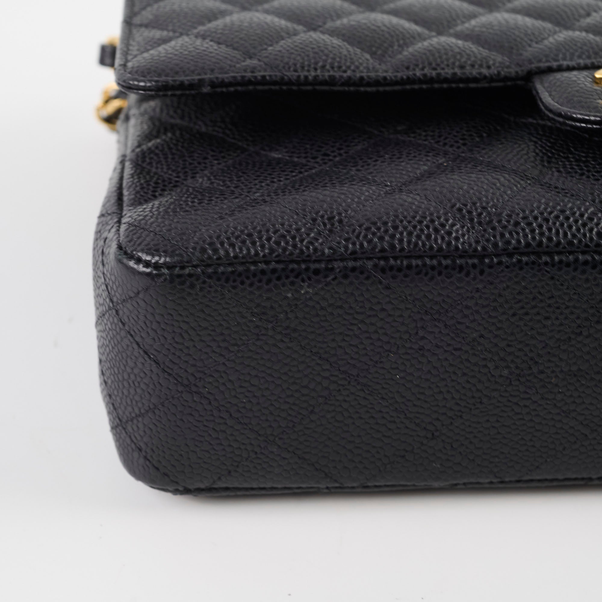 Deal of The Week- Chanel Caviar Medium/Large Double Classic Flap Black