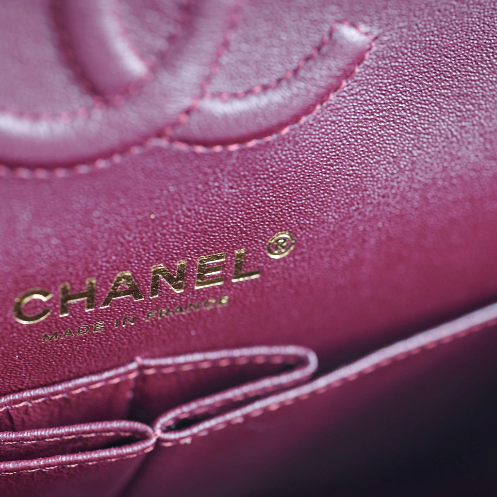 Chanel Quilted Caviar Small Classic Flap Black Series 31