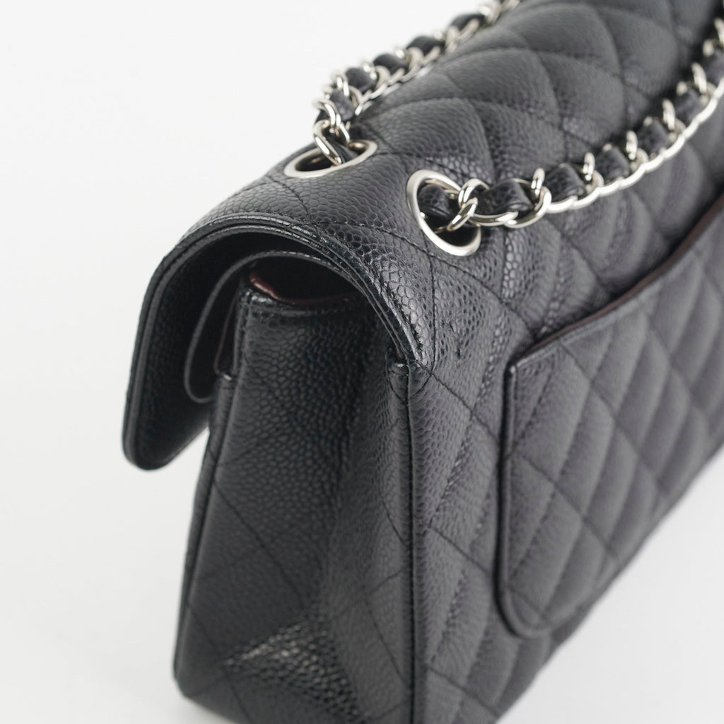 Chanel Small Caviar Classic Flap Black