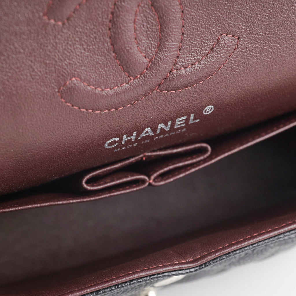 Chanel Small Caviar Classic Flap Black
