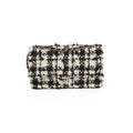Chanel Classic Flap M/L Tweed Sequin Black