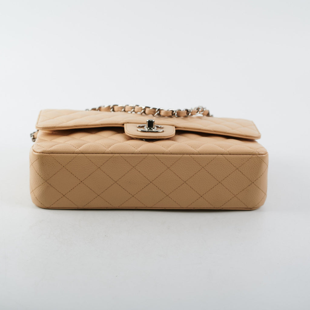 Chanel Quilted Classic Flap Medium/Large Beige