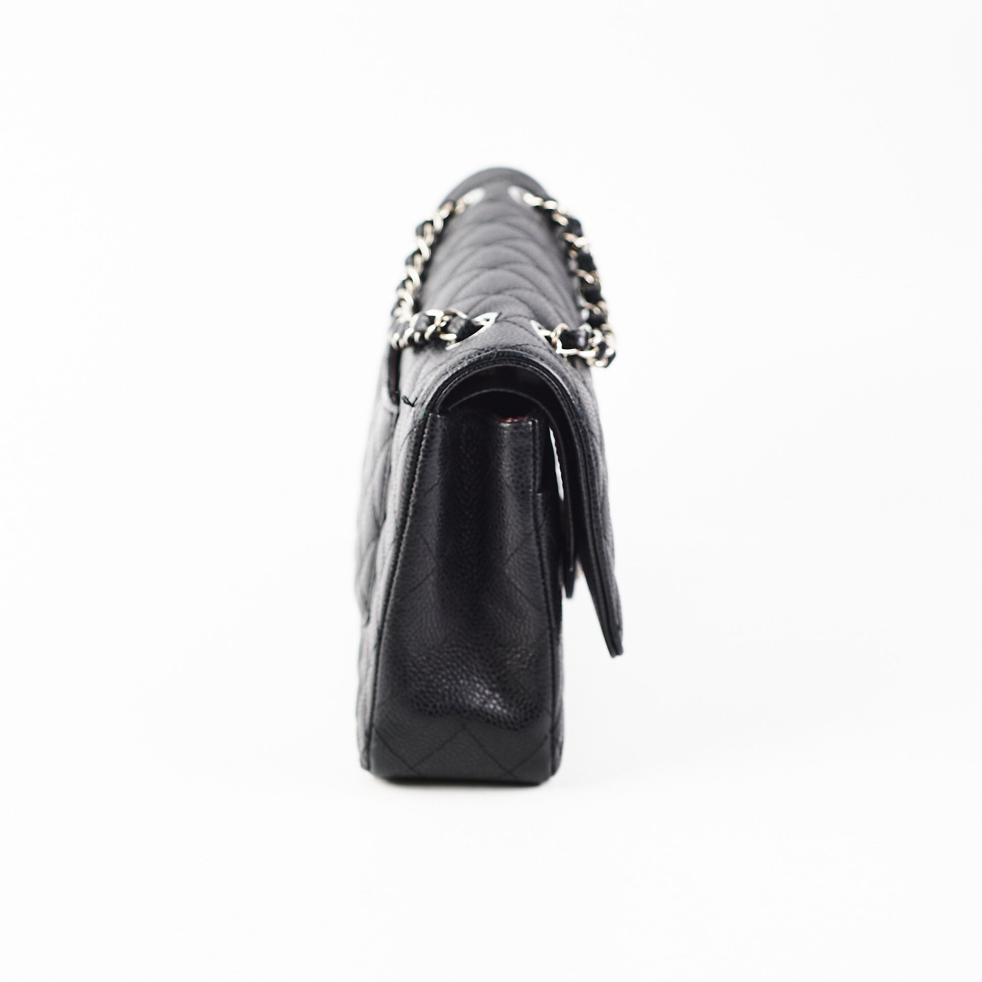 Chanel Medium Flap Caviar Classic Flap Black