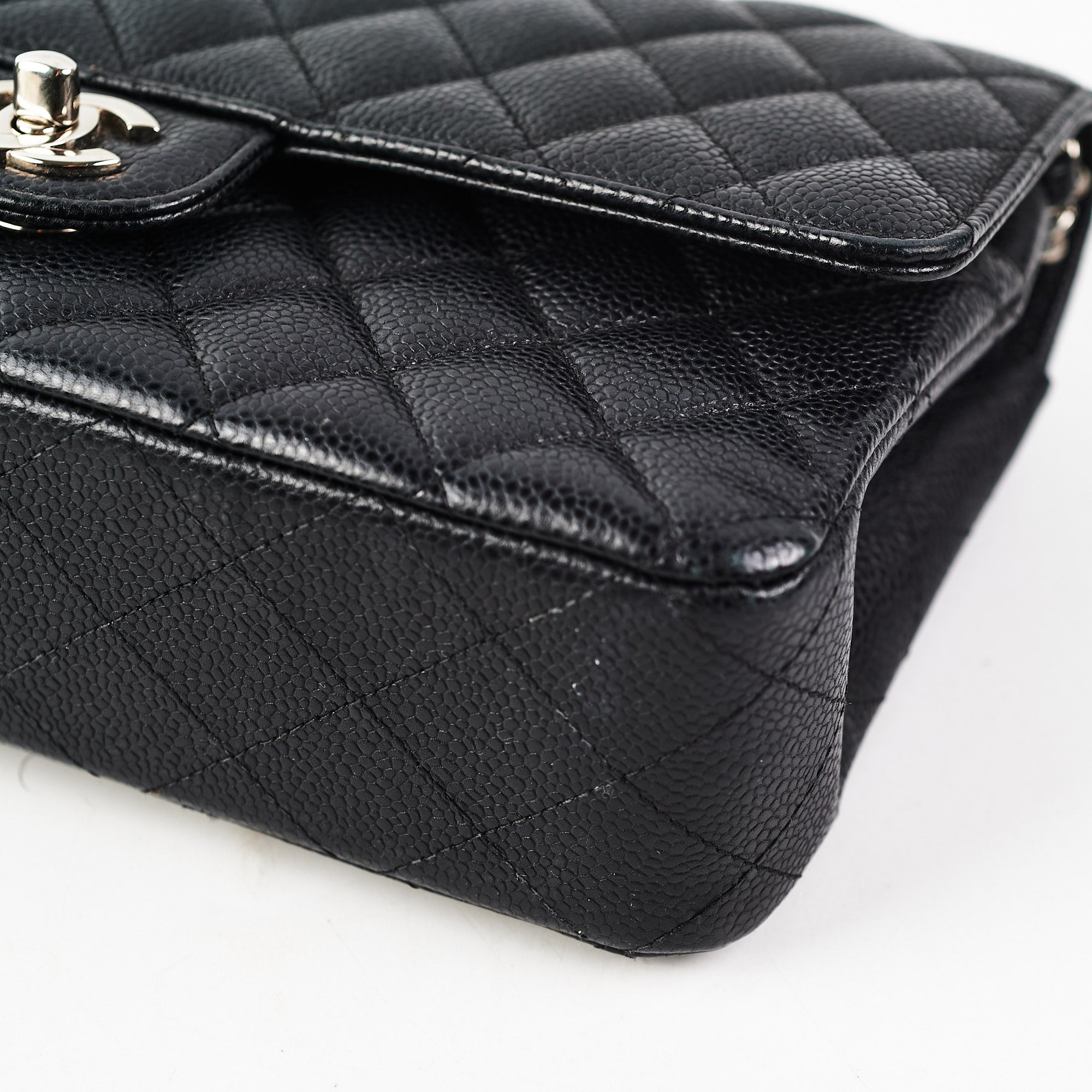 Chanel Medium Flap Caviar Classic Flap Black