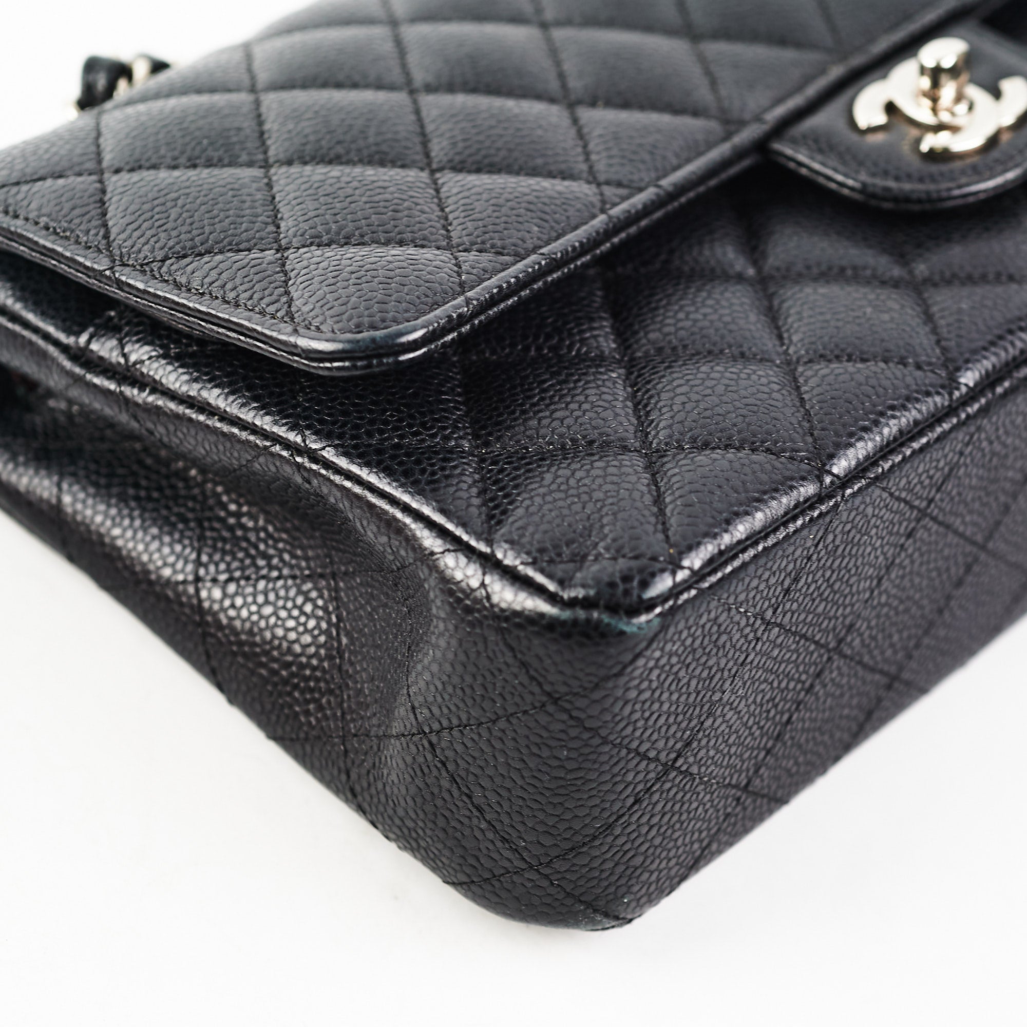 Chanel Medium Flap Caviar Classic Flap Black